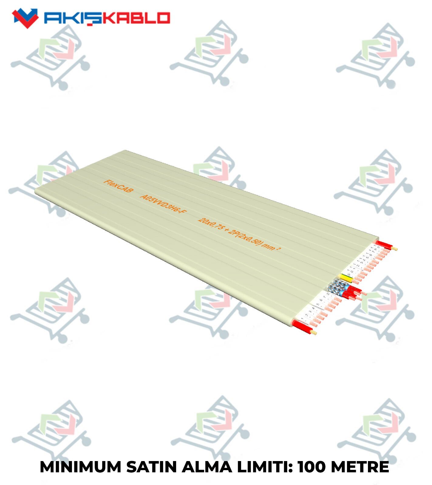 20X0,75 mm2 FLEXIBLE KABLO