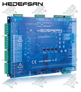 Hedefsan 200-X-S Anakart 16 Durak Kumanda Kartı