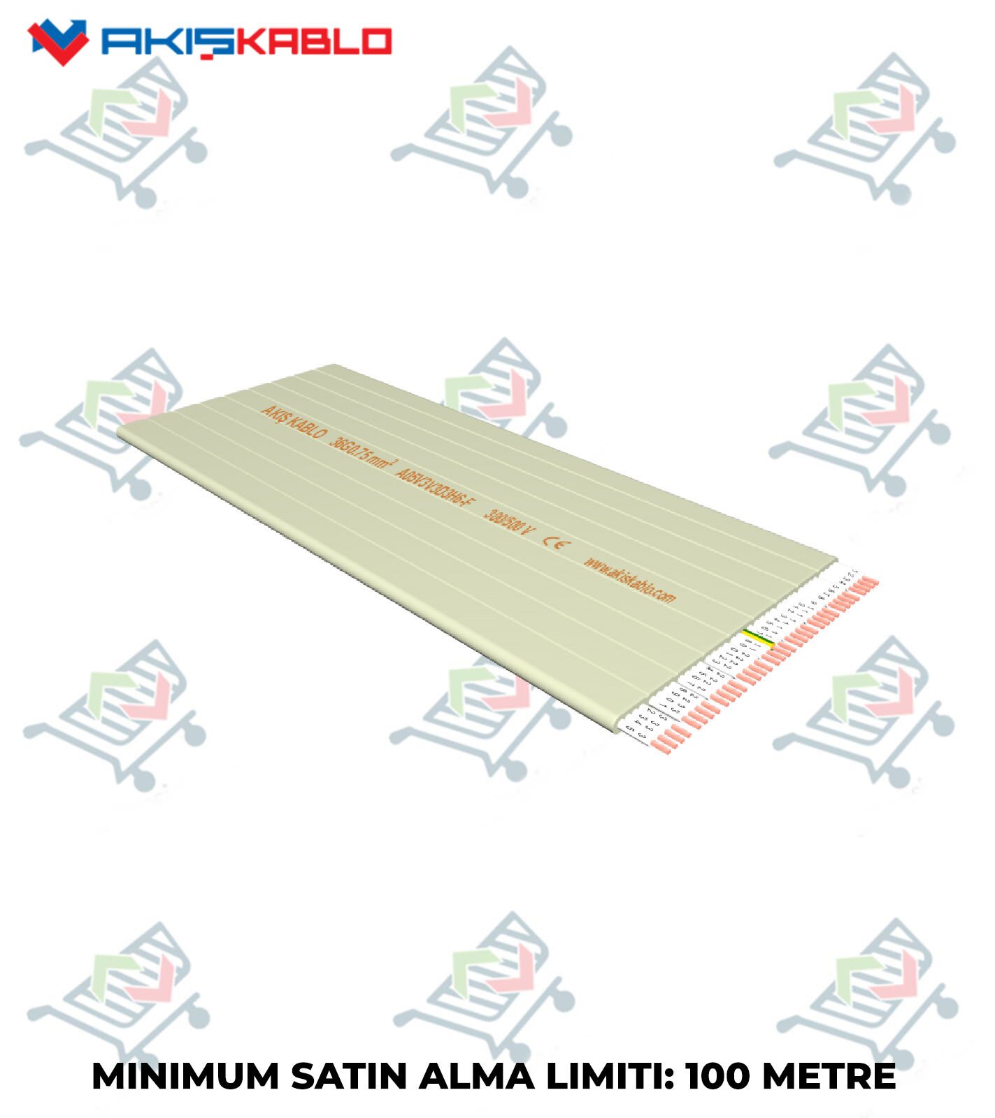 36X0,75 mm2 FLEXIBLE KABLO