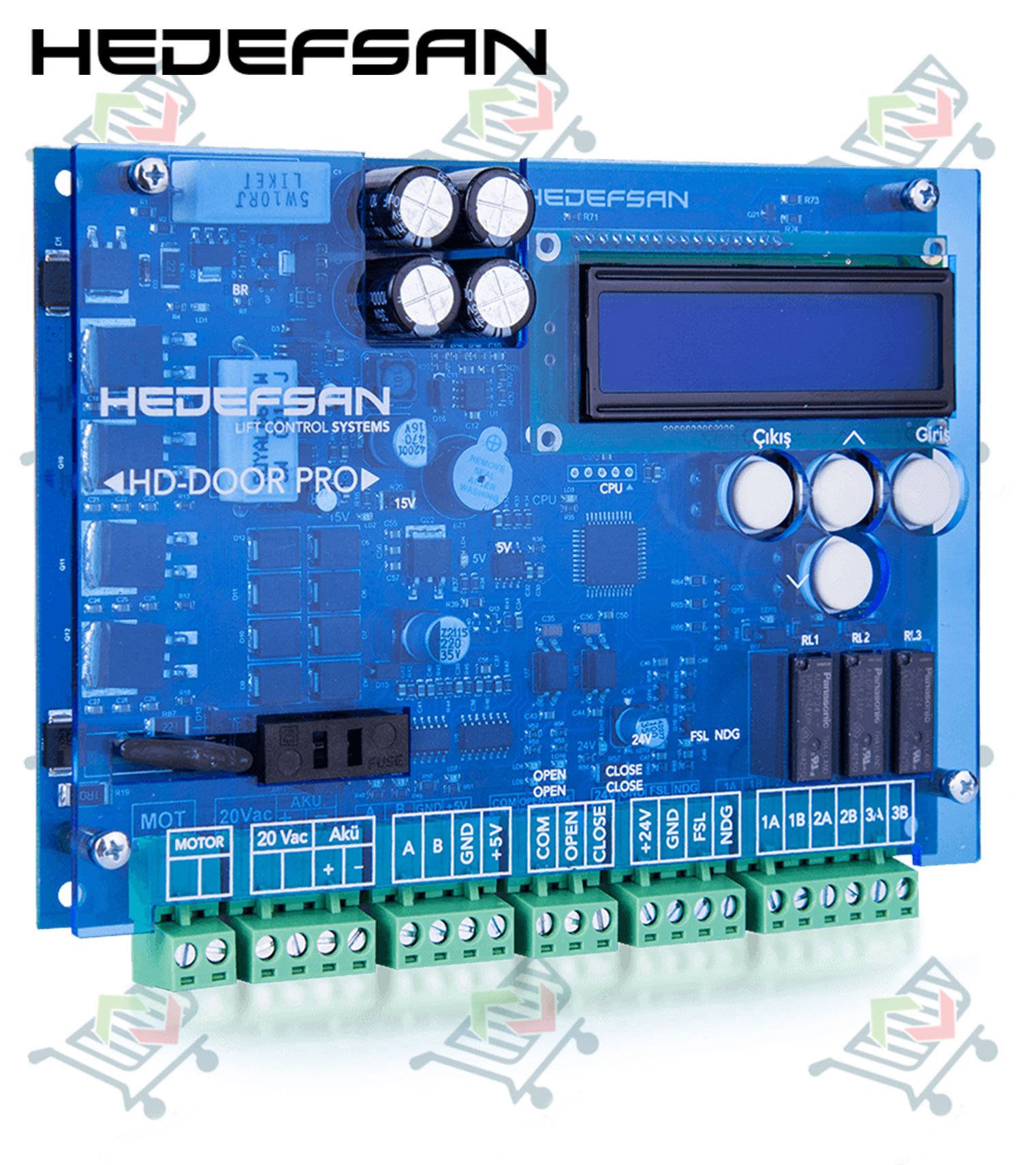 Hedefsan Door-Pro EN81-20 Otomatik Kapı Kontrol Kartı