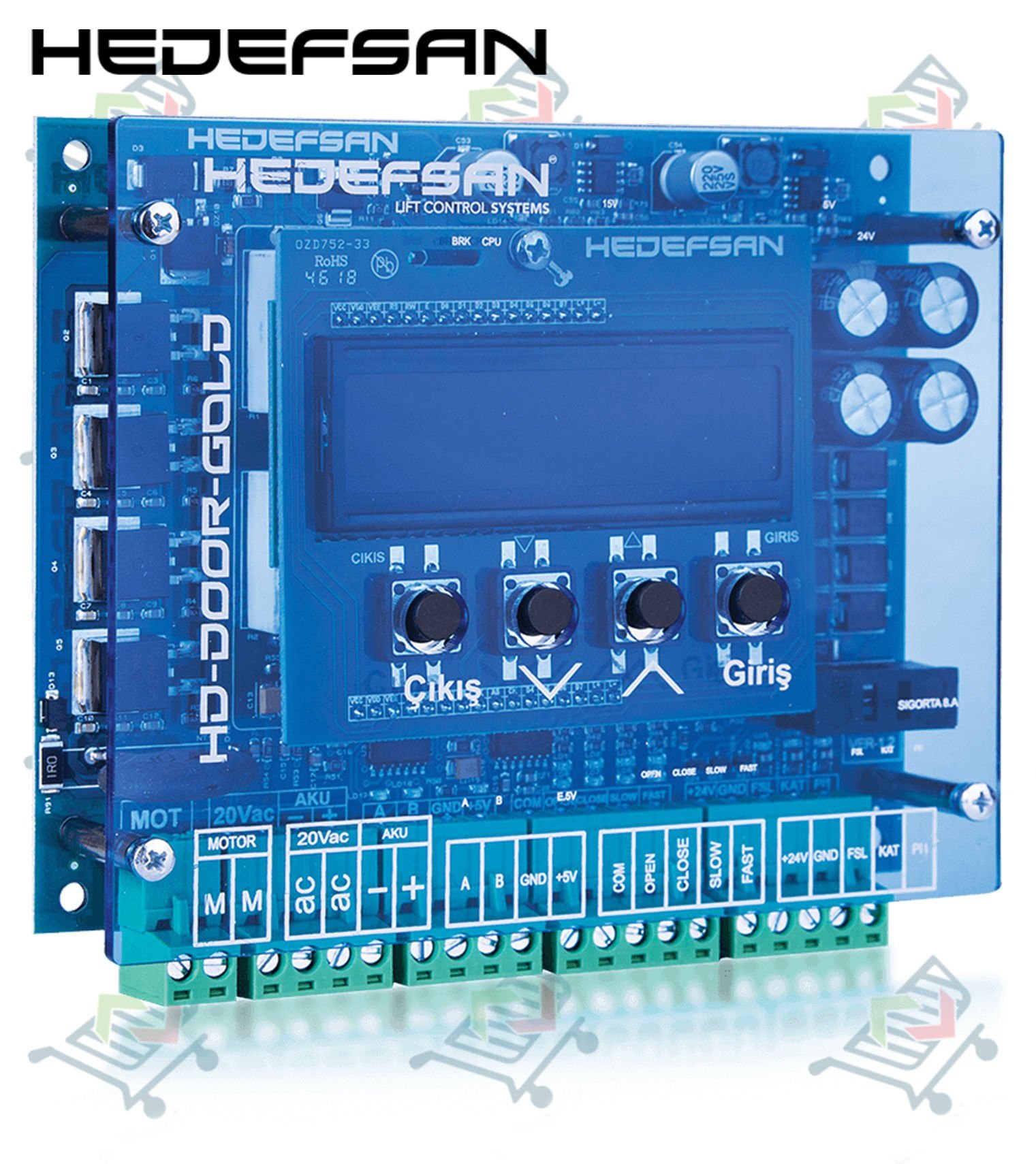 Hedefsan Door GOLD A3 Uyumlu Otomatik Kapı Kontrol Kartı