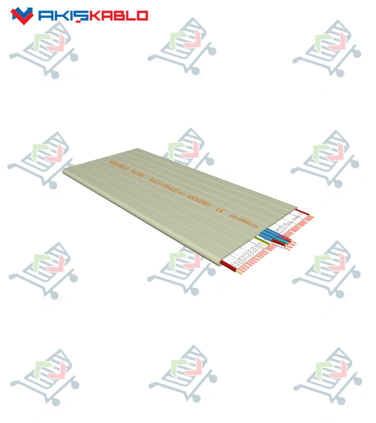 34X0,75 + 4X0,22mm2 FLEXIBLE KABLO
