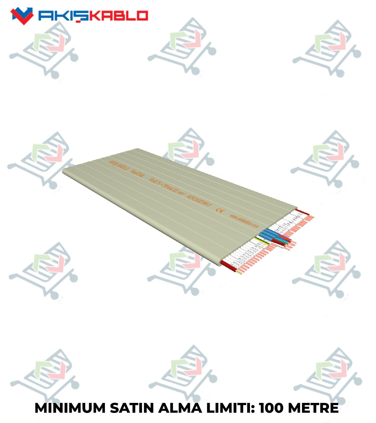 34X0,75 + 4X0,22mm2 FLEXIBLE KABLO