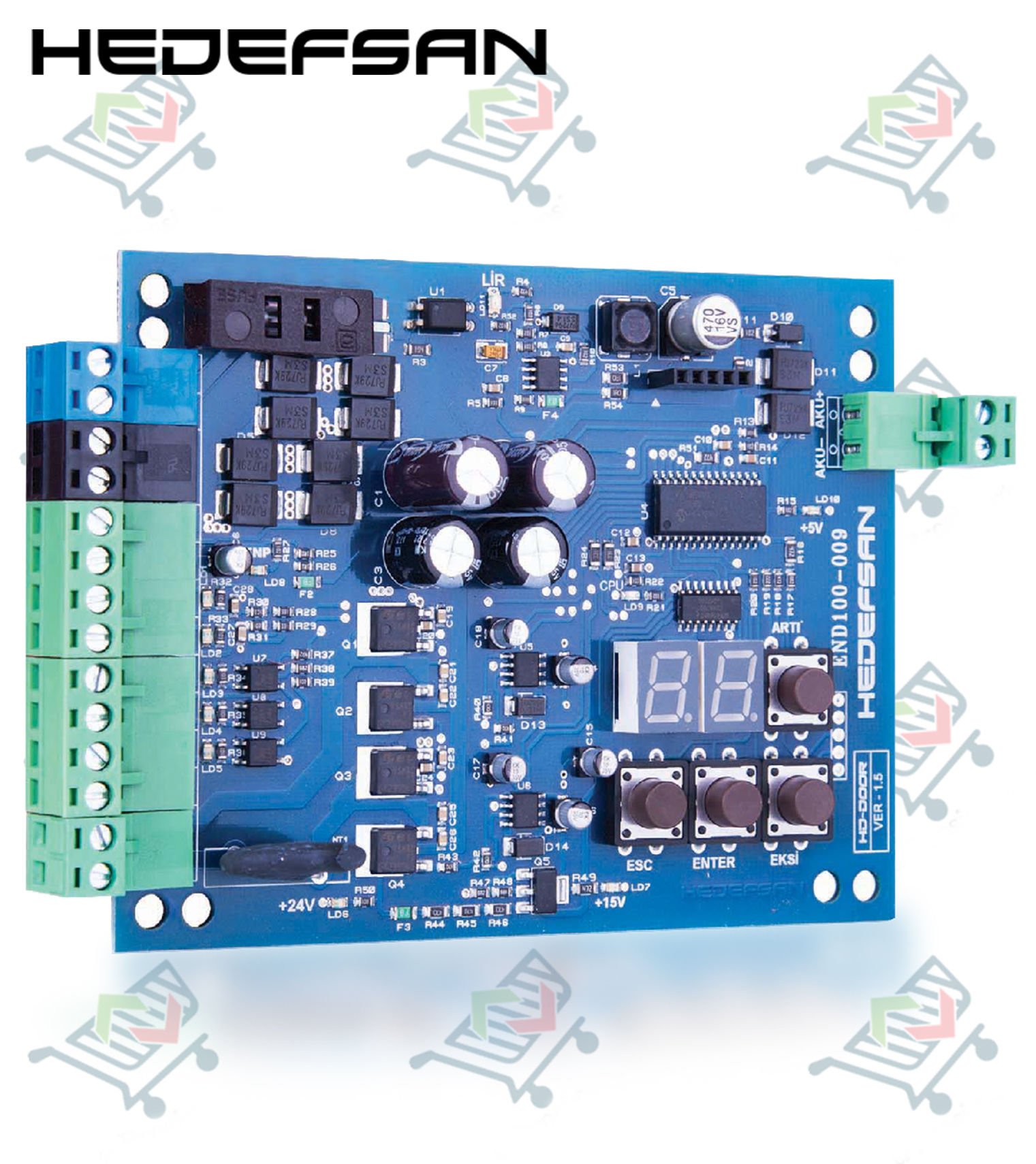 Hedefsan Door Yarı Otomatik Kapı Kartı
