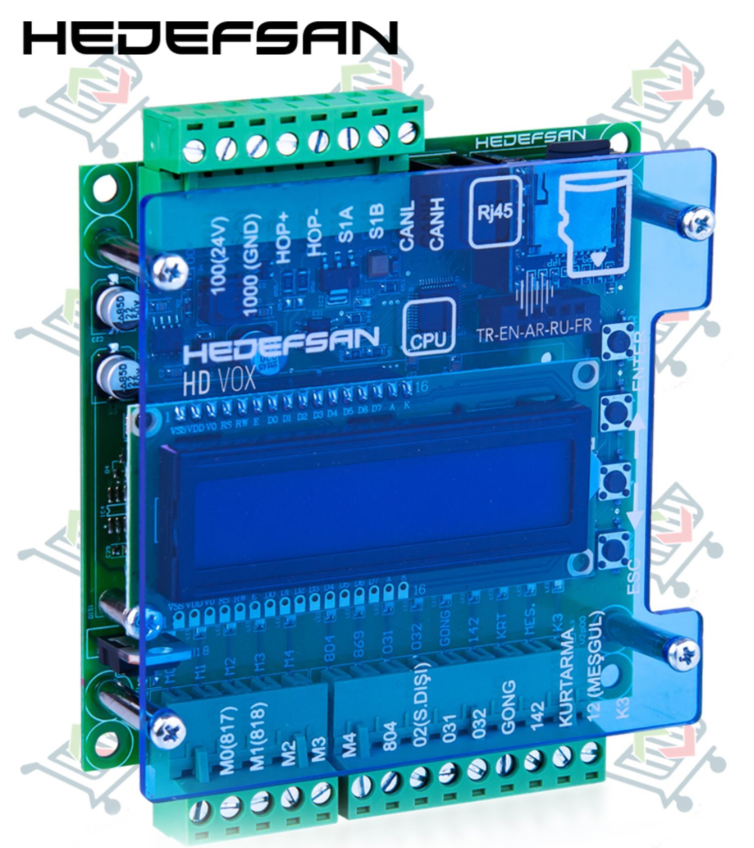 Hedefsan HD-VOX Global Müzik Ve Anons Kartı