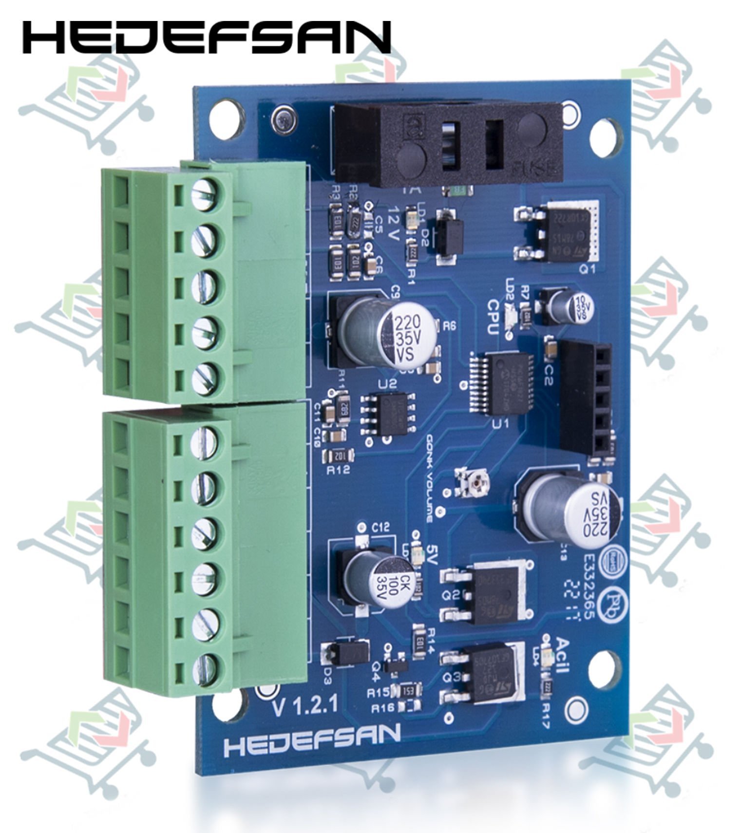 Hedefsan Alarm ve Akü Sarj Kartı