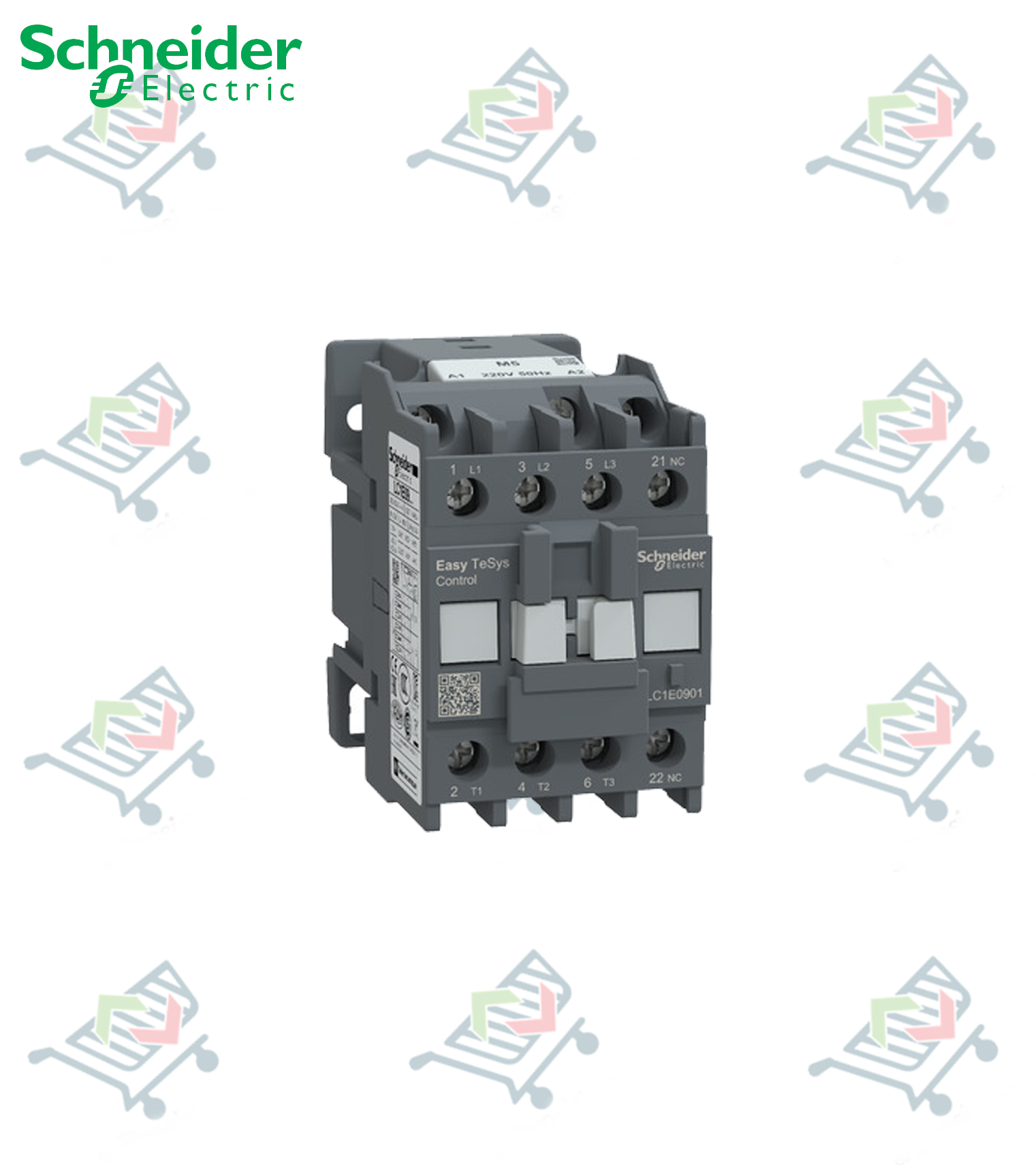 Schneider 3 KUTUP TVS 1NK 4KW 220VAC Kontaktör