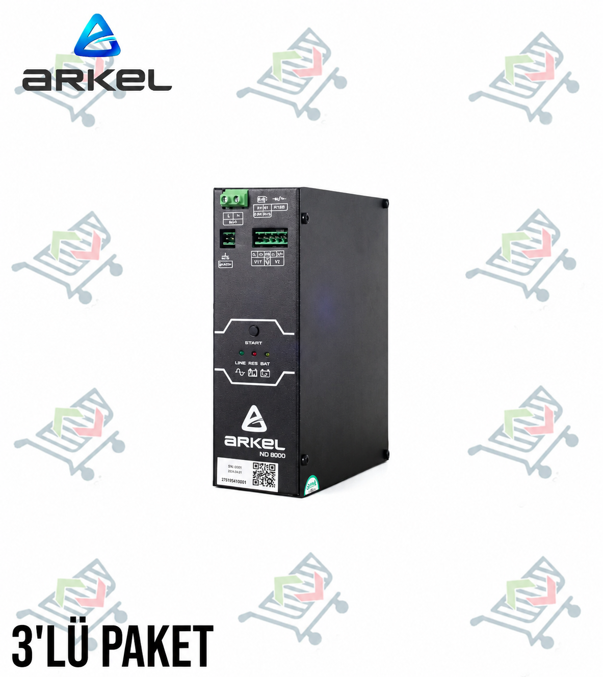 ARKEL RD UPS/1500VA 60V 3'lü Paket