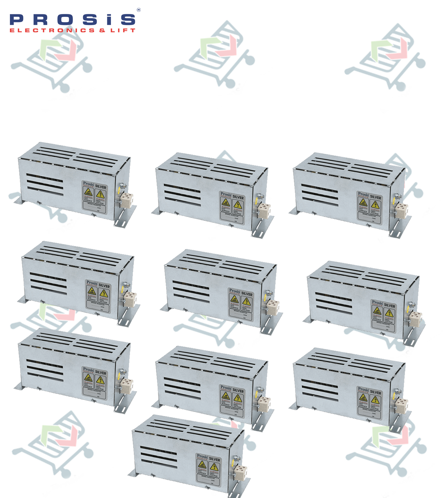 1000 W - 2000 W SILVER FRENLEME DİRENCİ 10'lu Paket
