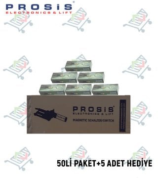 Diamondbis Bistabil Manyetik Şalter (5A) 50'li Paket (+5 Adet Hediye)
