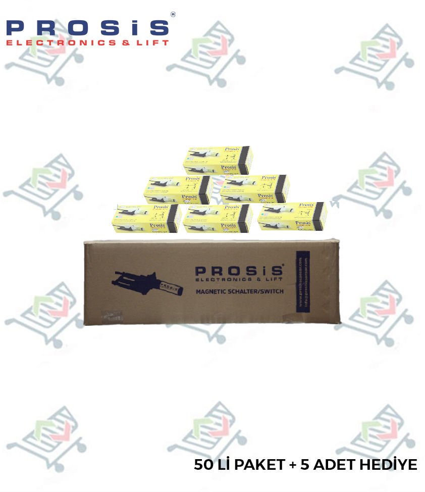 Electromono Monostabil Manyetik Şalter 50'lu Paket (+5 Adet Hediye)