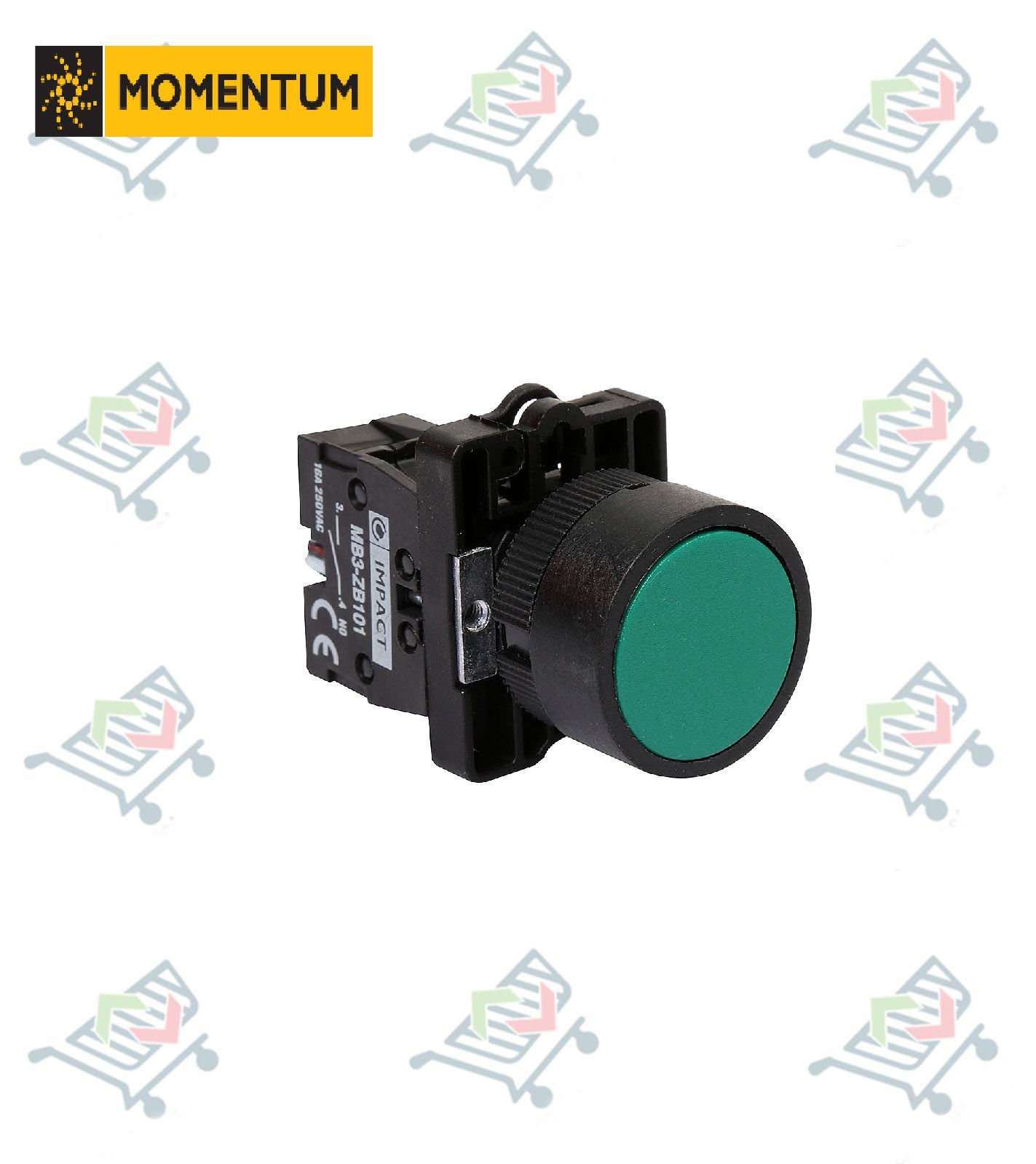 Yaylı Buton - Yeşil