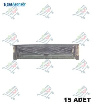 70'lik Silikon Paten Plastiği Paket (15 Adet)