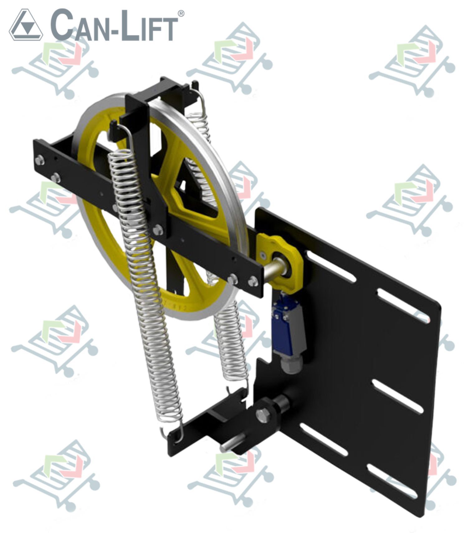 Can Lift CL-08 YG-P Yaylı Gerdirme Plastik Kasnak