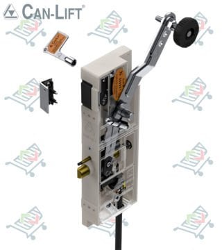 Can Lift CL-01 M-SW Çift Emniyetli Çift Dilli Asansör Kat Kapı Kilidi