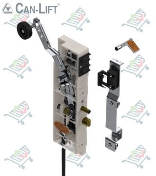 Can Lift CL-05 M Çift Emniyetli Çift Dilli Asansör Kapı Kilidi