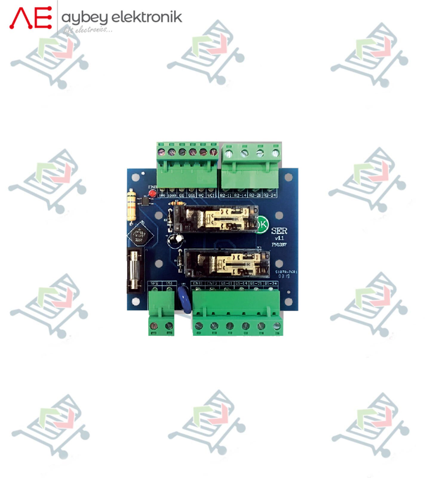 Aybey SER - Güvenlik Röle Kartı