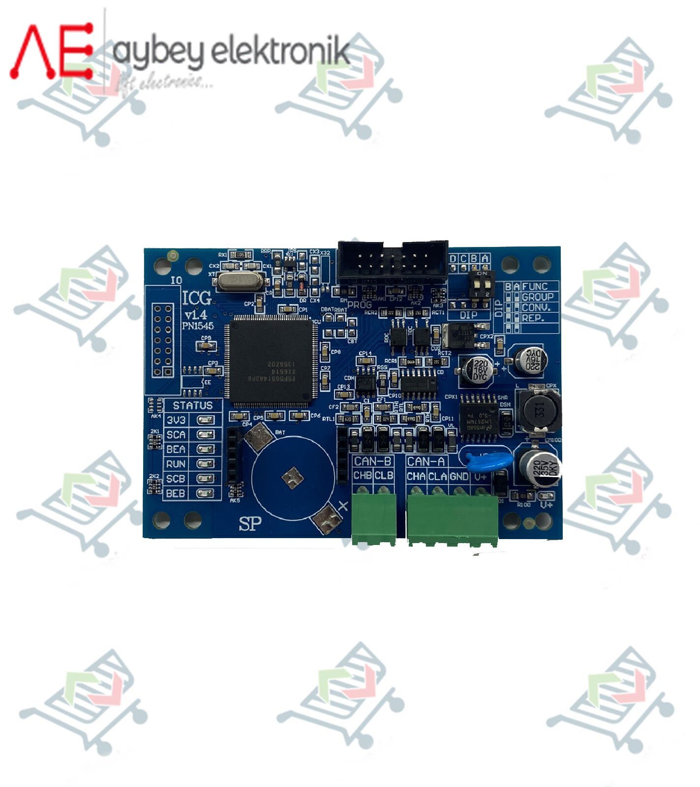 Aybey Tümleşik Grup Haberleşme Kartı Camsız