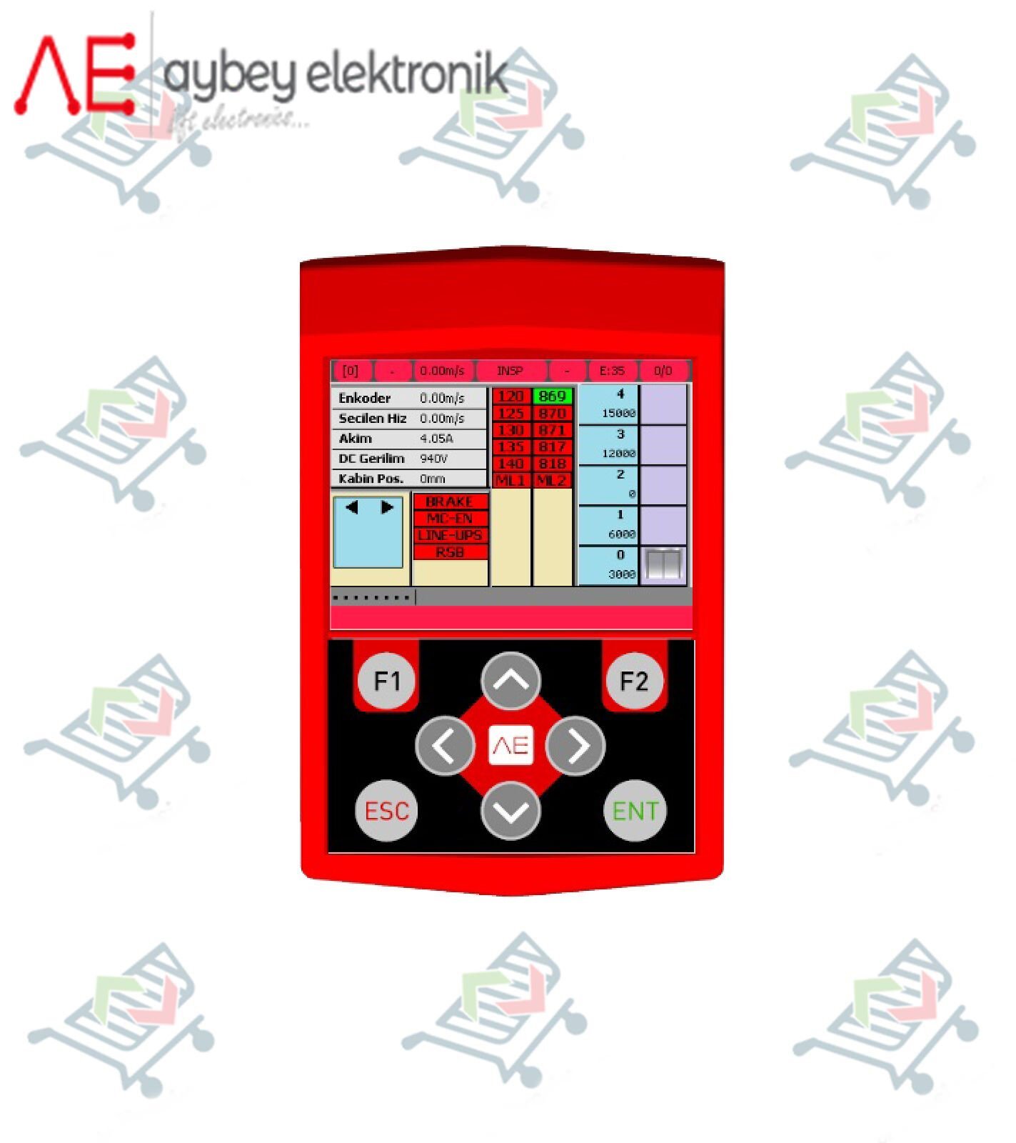 Aybey AE-VISTA TFT Gelişmiş El Terminali
