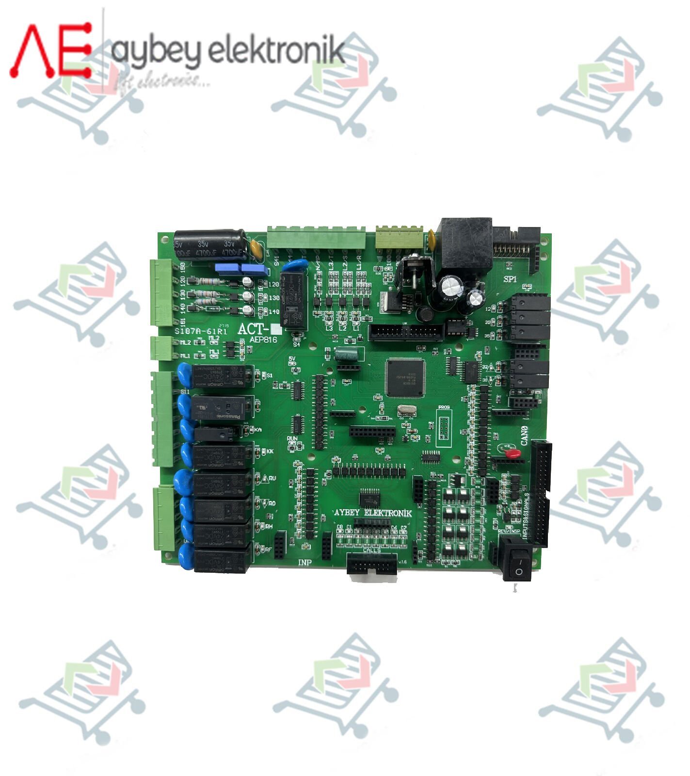 Aybey ACT Kart Seti Full Seri 16 Durak 220V Anons Yok