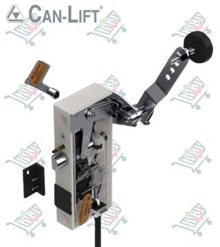 Can Lift CL-06 M-SW-DKD Çift Emniyetli Çift Dilli Asansör Kat Kapı Kilidi (Swichli)