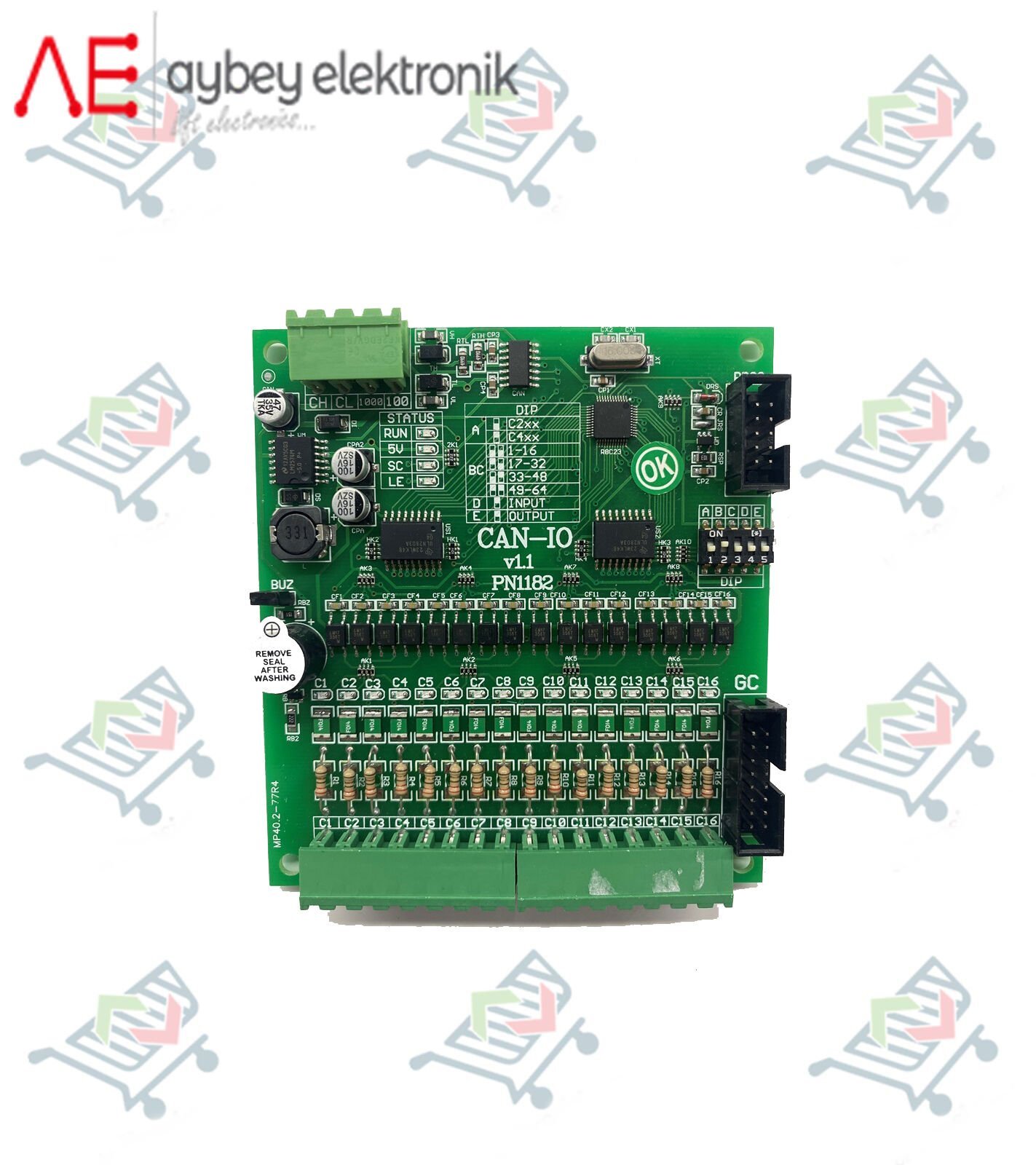 Aybey CAN-IO CAN Çağrı/Giriş/Çıkış Kartı