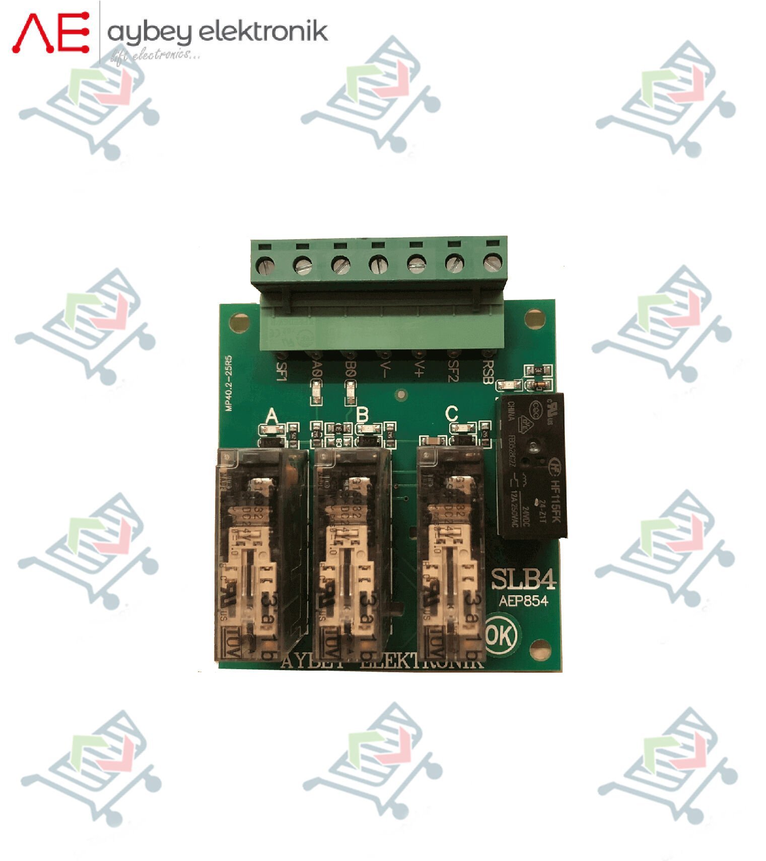Aybey SLB - AC Serisi Kapı Köprüleme Kartı