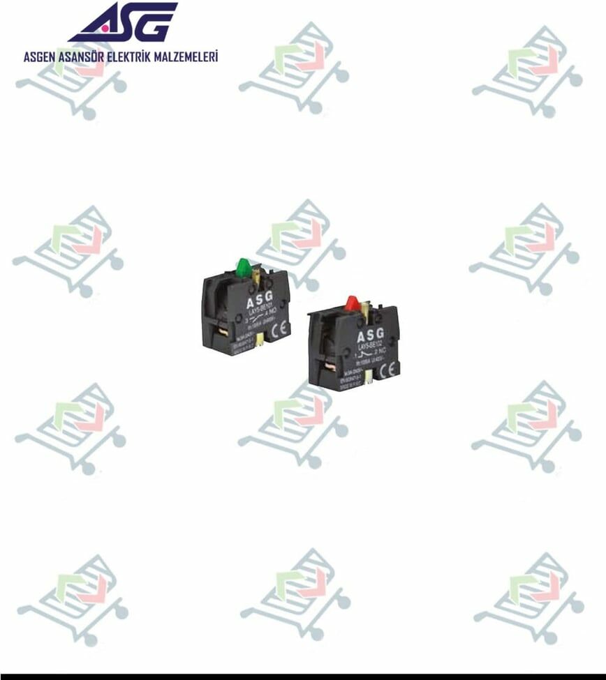 Kontak Bloğu NO  3A / 240 V AC, IP 44