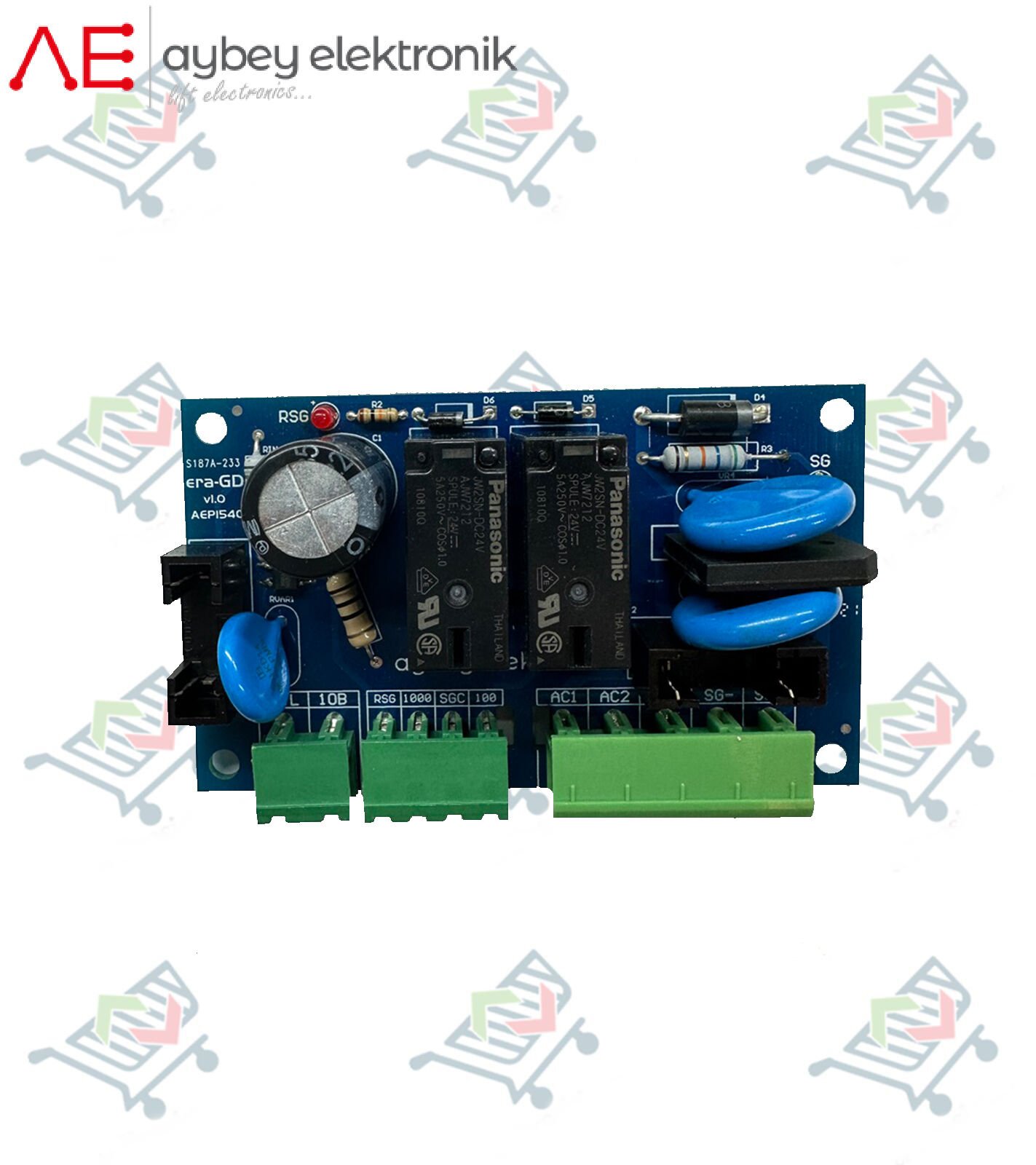 Aybey ERA-GD ERA Hız Regülatörü Sürme Kartı 220V AC