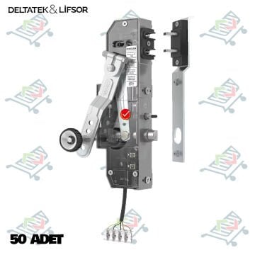 DK02A ÇİFT EMNİYETLİ KAPI KİLİDİ (50 Adet)