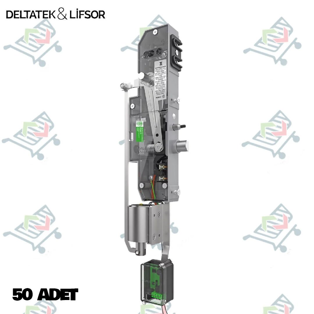 DK02A-190 & 24 VDC ÇİFT EMNİYETLİ BOBİNLİ KAPI KİLİDİ (50 Adet)