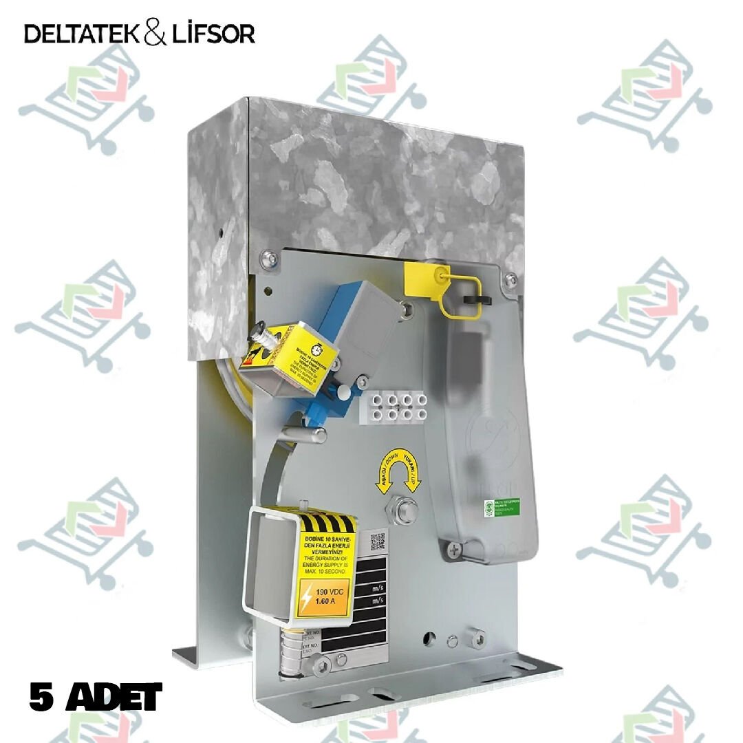 LF06 MRL TİP AŞIRI HIZ REGÜLATÖRÜ (200 mm KASNAK) (5 Adet)