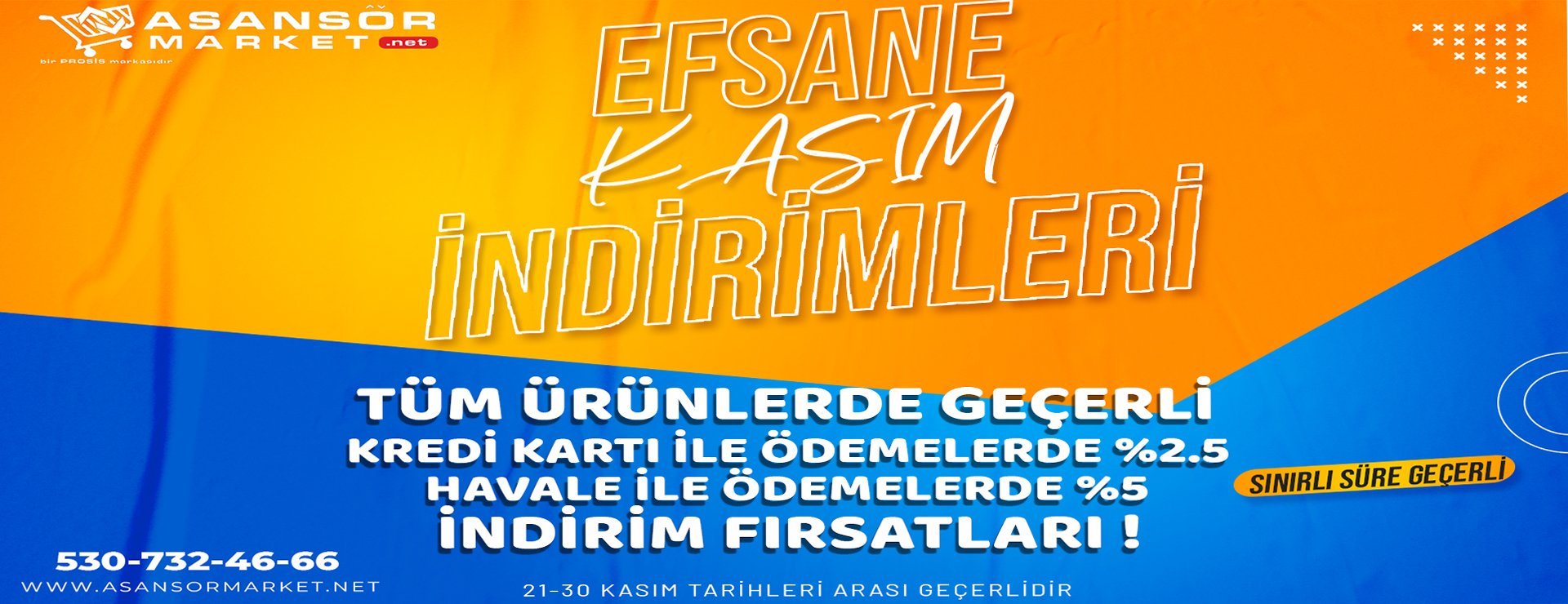 Kasım İndirimi